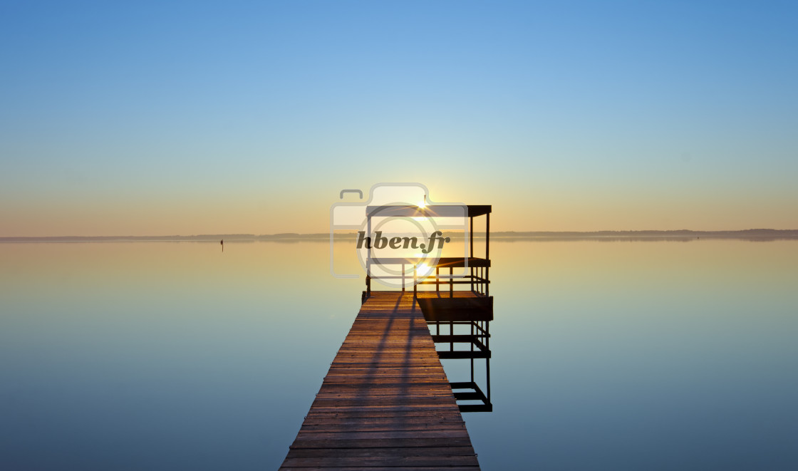 "Wooden Pier" stock image