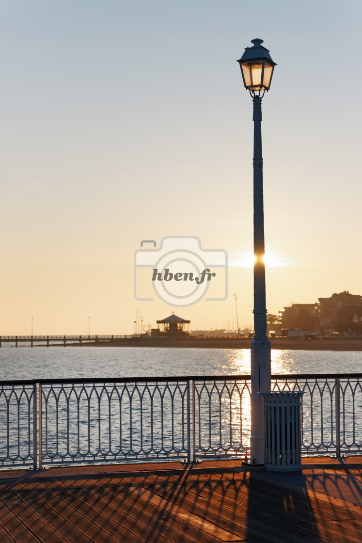 "Arcachon pier" stock image