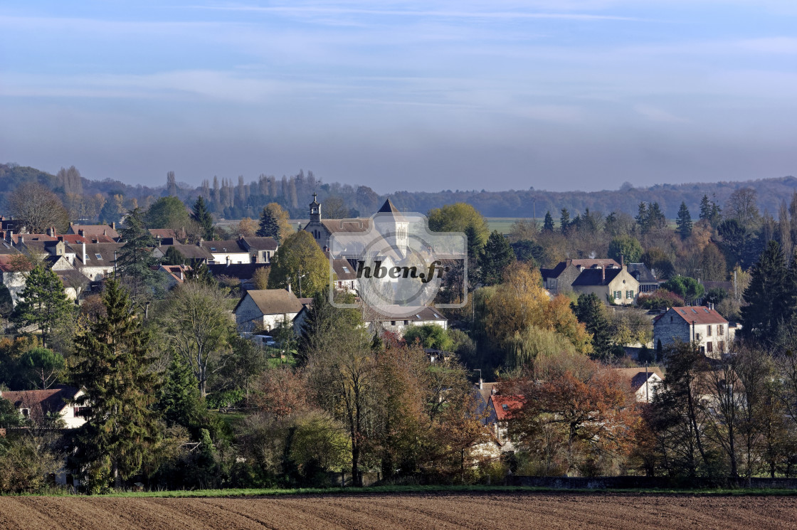 "Vexin Village" stock image