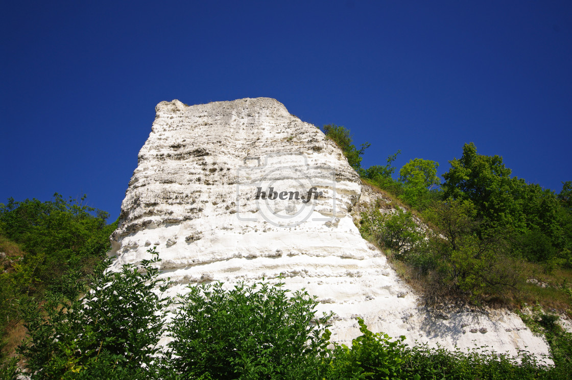 "White cliff" stock image