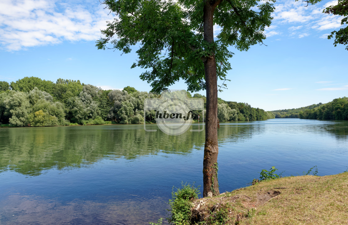 "Oise river" stock image