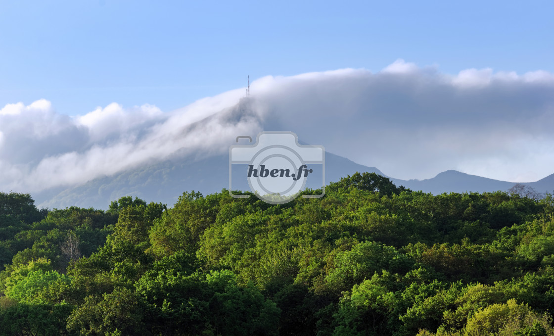 "Rhune mountain" stock image