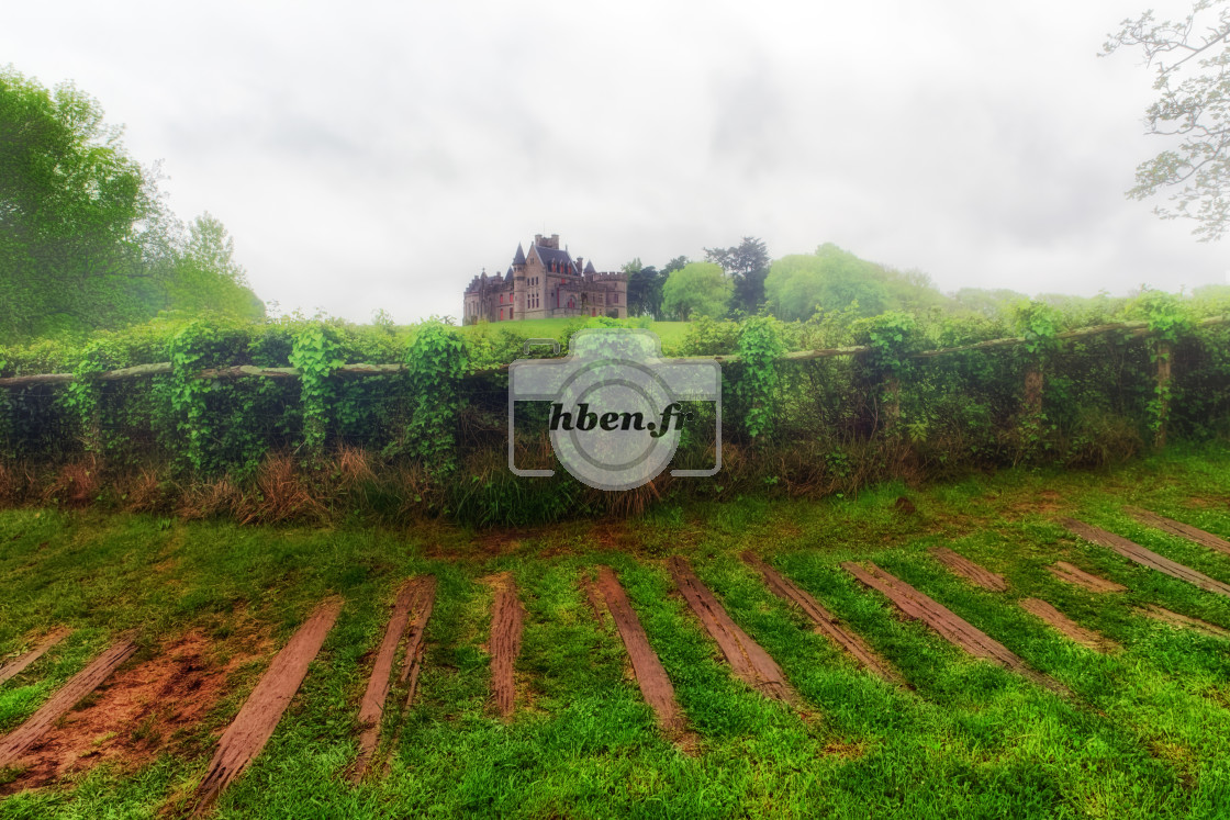 "Abbadia footpath" stock image