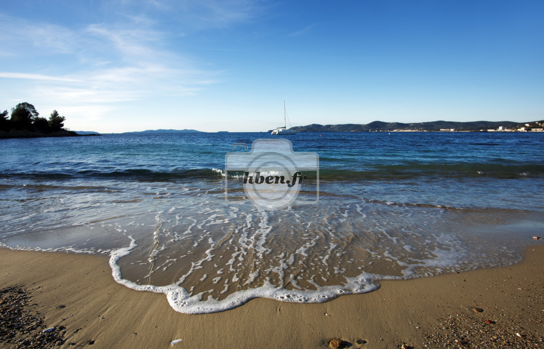 "Fossette beach" stock image