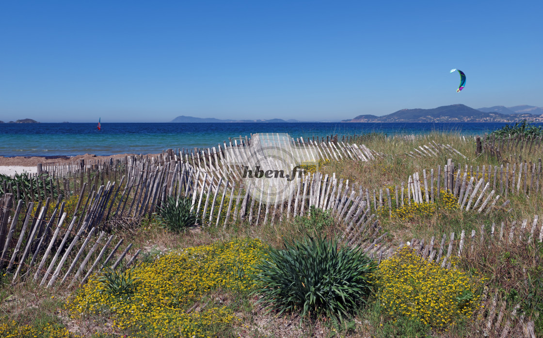 "Almanarre beach" stock image