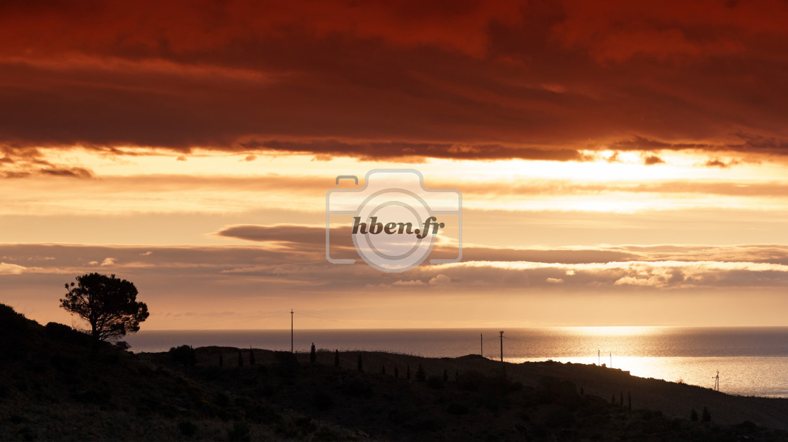 "Vermeille coast" stock image