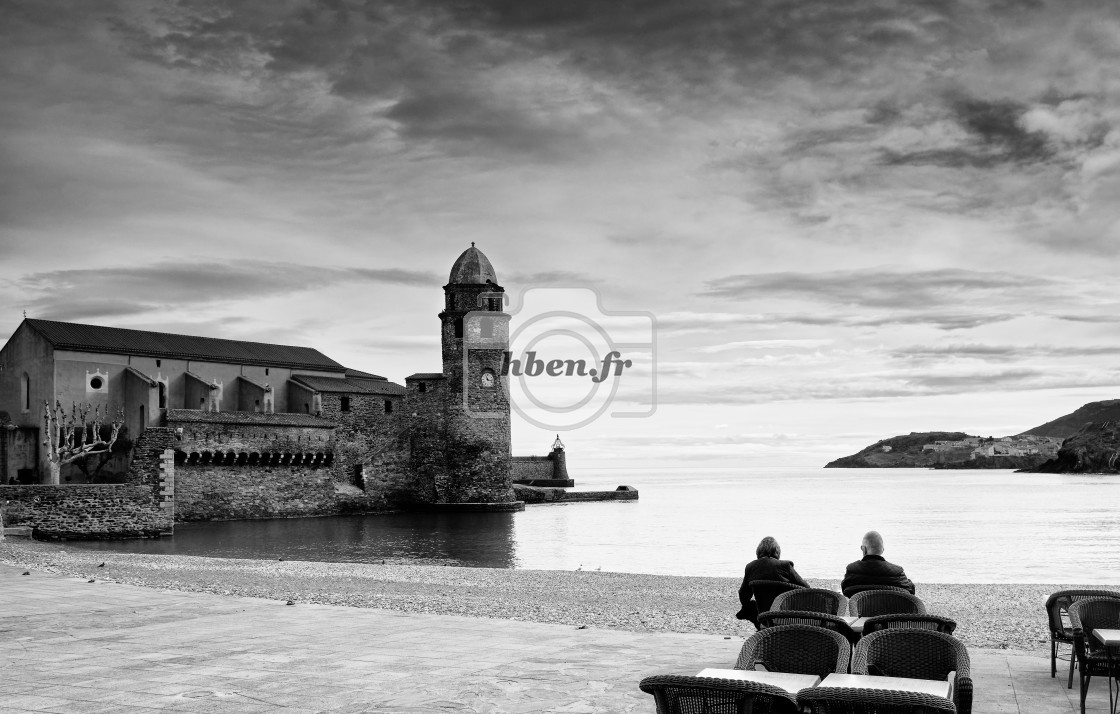 "Collioure" stock image