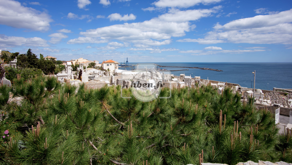 "Sète harbor" stock image