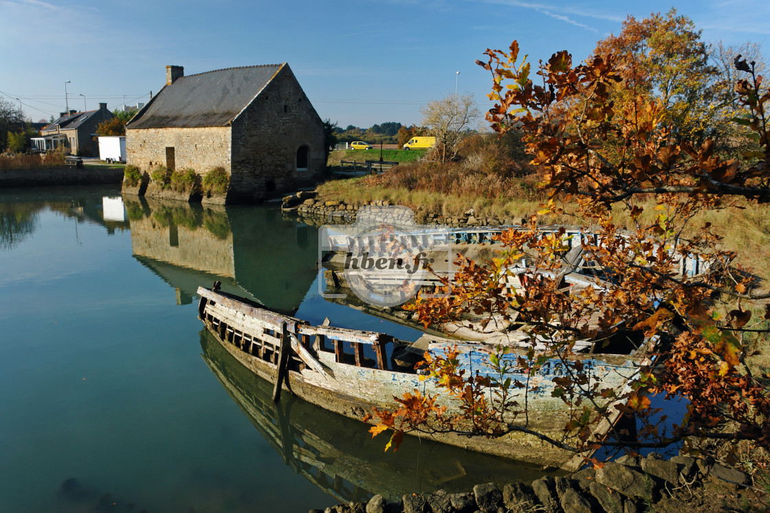 "Old ship wrecks" stock image