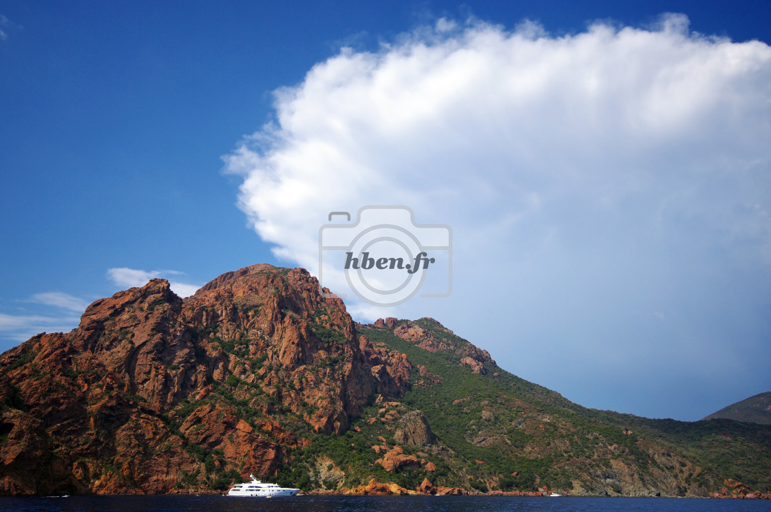 "Piana coast" stock image