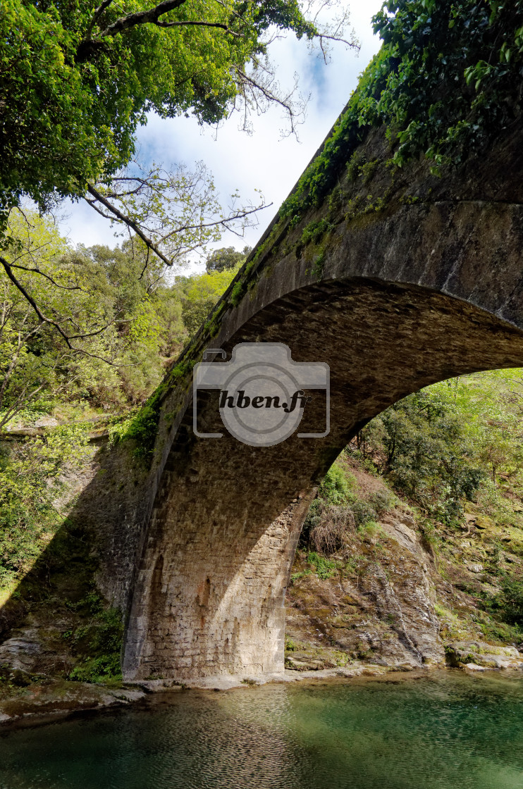 "Pont de l'Enfer" stock image