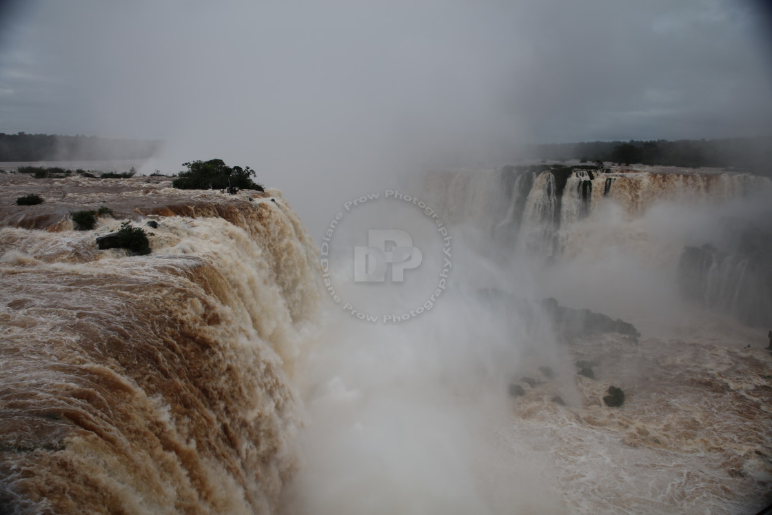 "Iguazu Falls Full Force" stock image