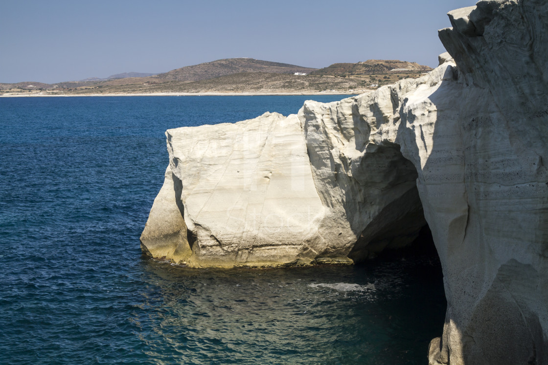 "Volcanic rocks of Sarakiniko" by TTStock - $7.54 "Volcanic rocks of Sarakiniko" stock image