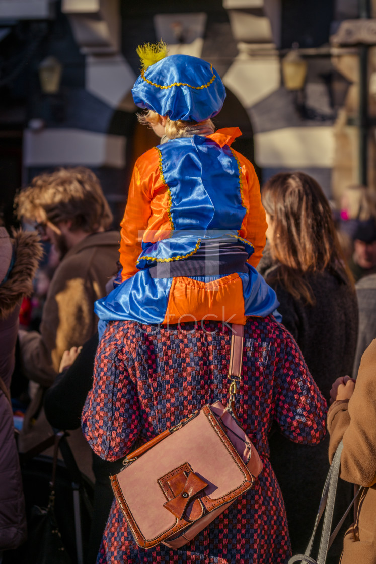 "Orange and blue costume" by TTStock - $7.54 "Orange and blue costume" stock image