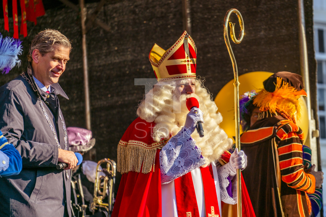 "Saint Nicolaas on stage" by TTStock - $7.54 "Saint Nicolaas on stage" stock image