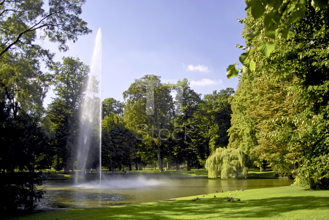 "Public park in Breda" by TTStock - $7.54 "Public park in Breda" stock image