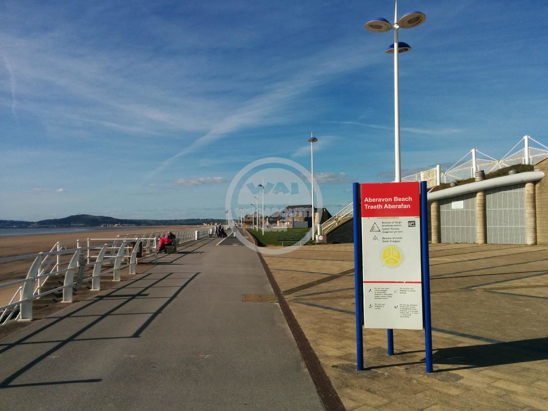 "Aberavon Beach" stock image