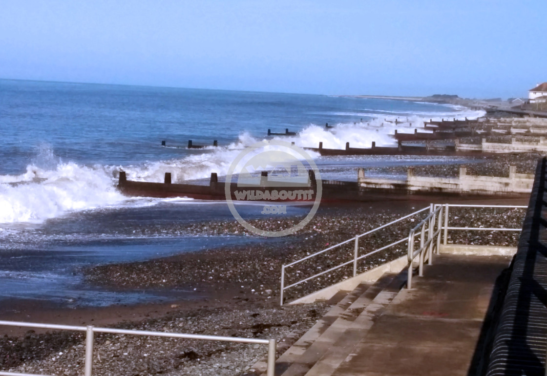 "Tywyn Beach" stock image