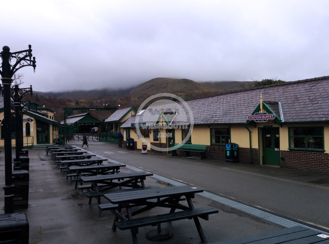 "Snowdon Mountain Railway" stock image