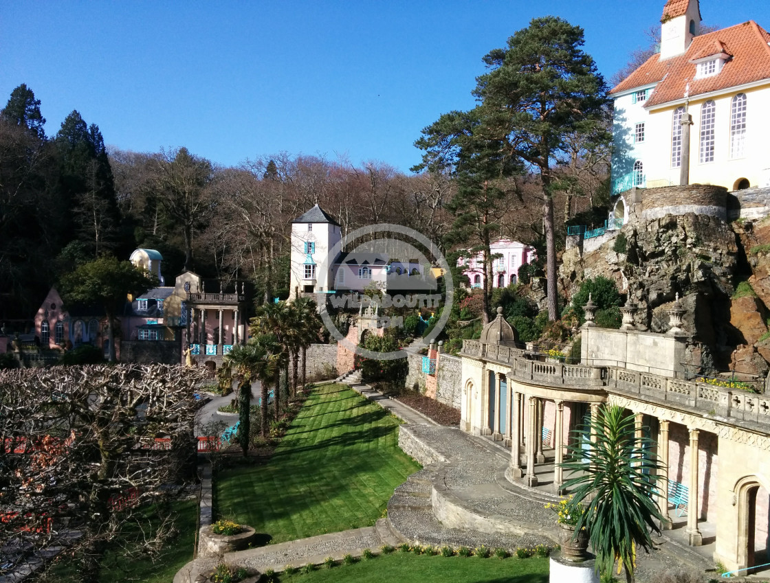 "Portmeirion" by Steve Harrison - $3.70 "Portmeirion" stock image