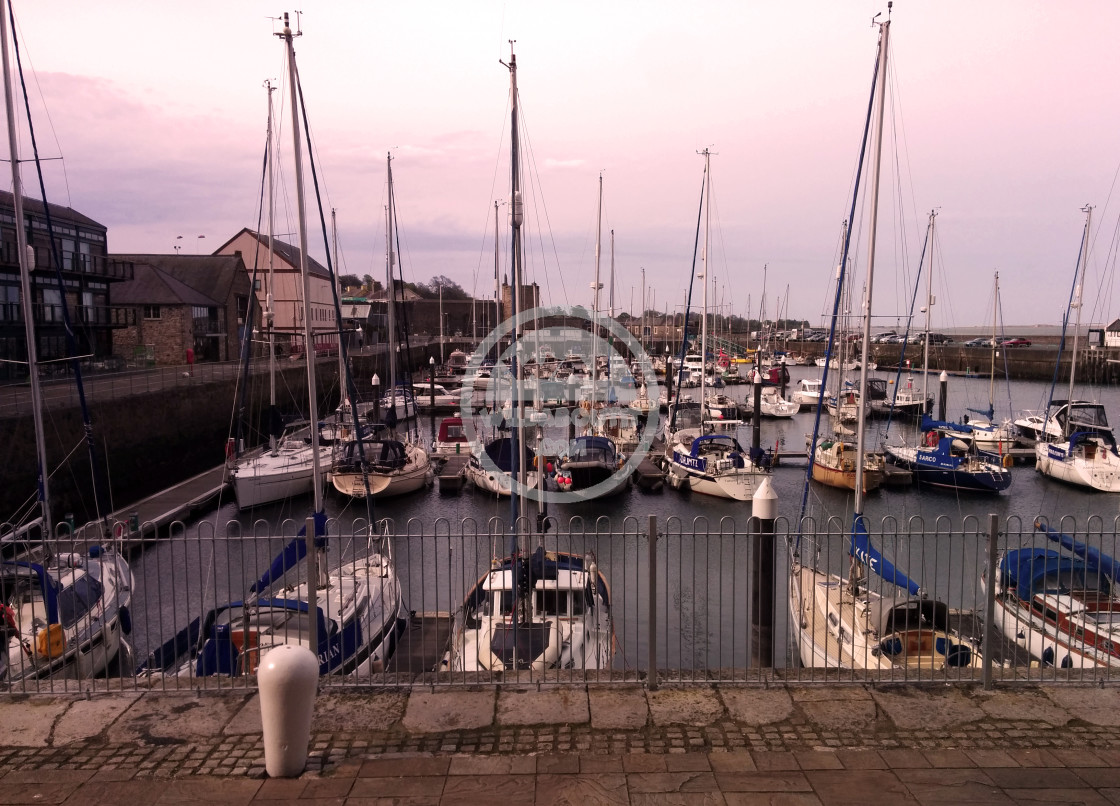 "Victoria Dock" stock image