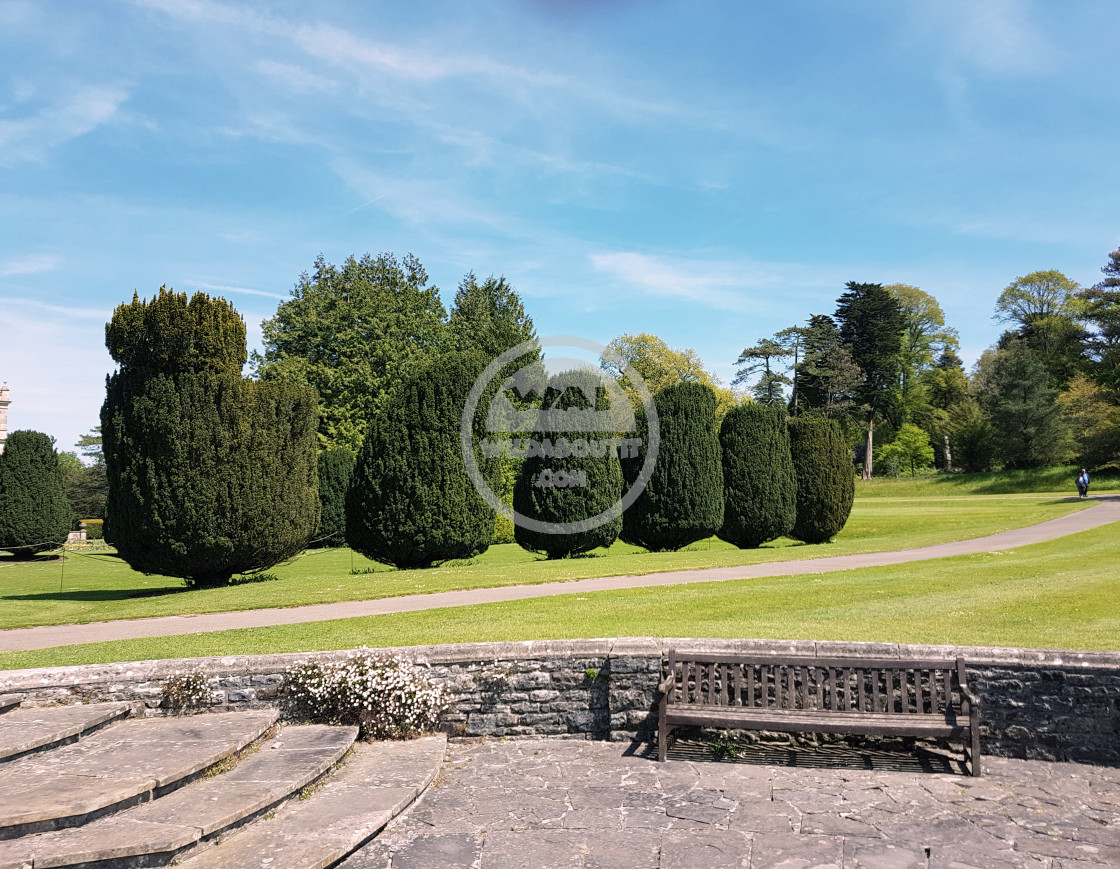 "Dyffryn Gardens" stock image