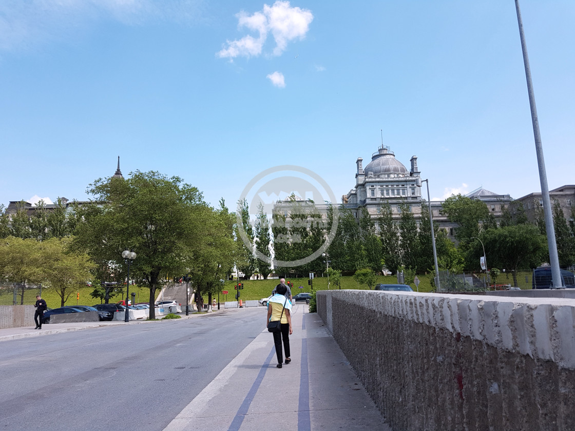 "Old Montreal" stock image