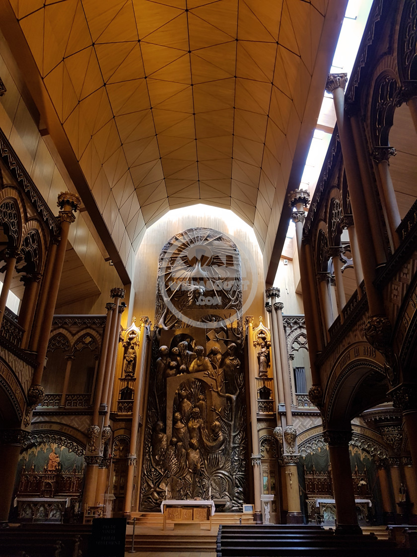 "Notre-Dame Basilica" stock image