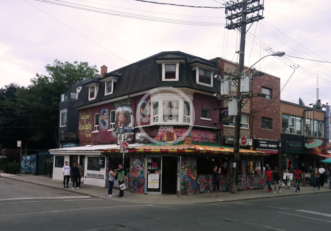 "Kensington Market" stock image