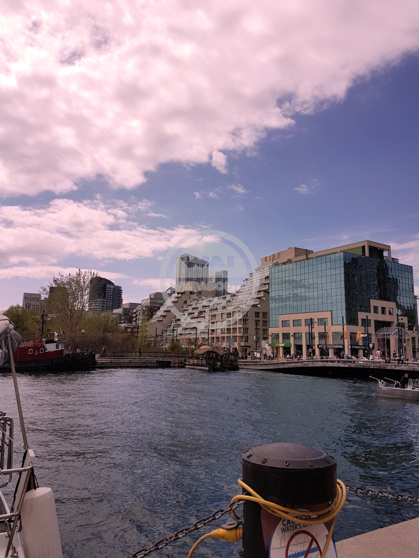 "Toronto Waterfront" stock image