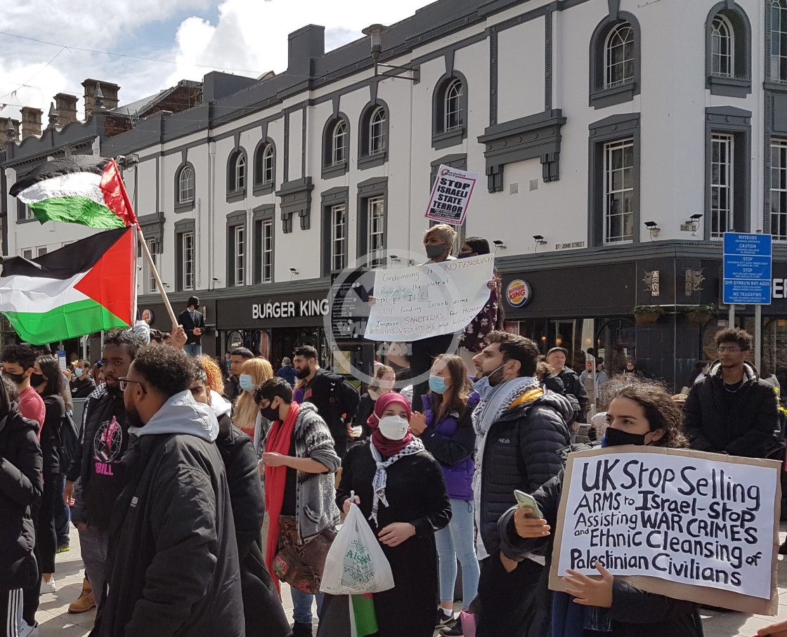 "Palestinian Protest" stock image