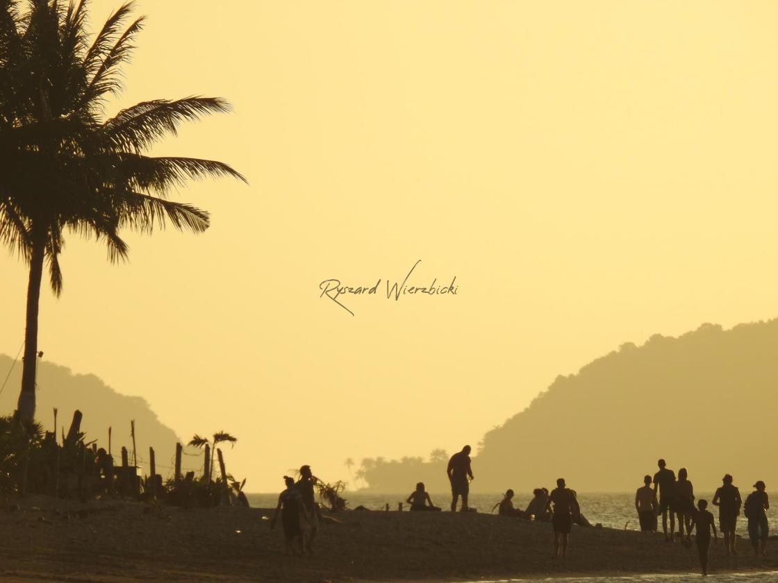 "El Nido Sunset" stock image