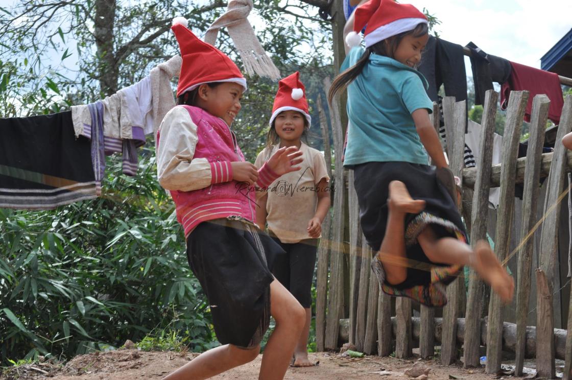 "Christmas Jump" stock image