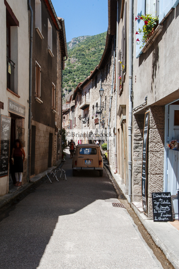 "Villefranche-de-Conflent" stock image