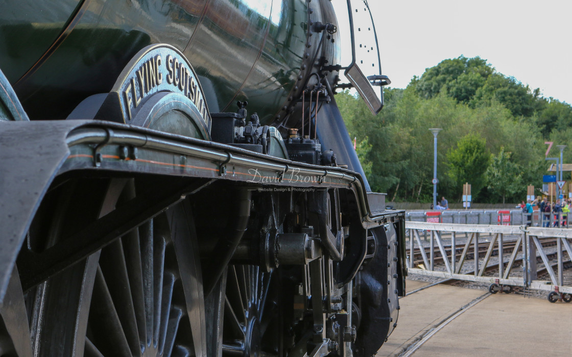 "4472 at NRM Shildon" stock image