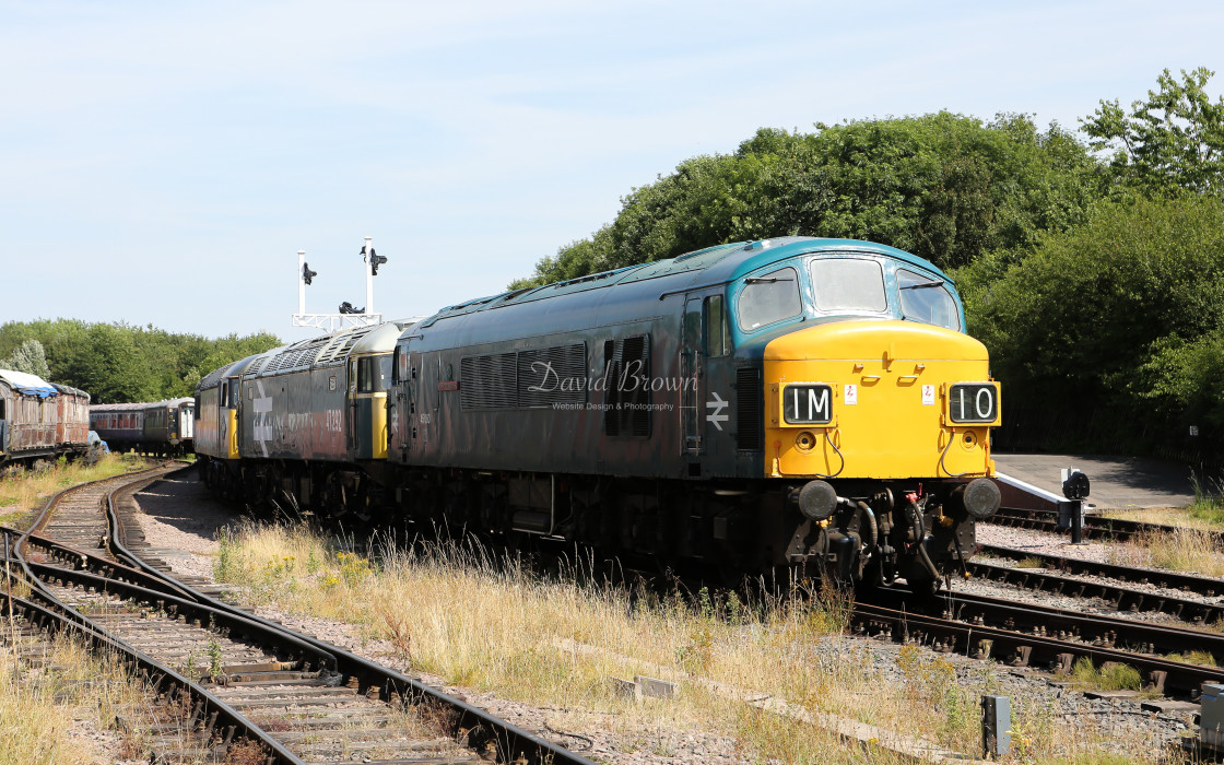 "45060 at Ruddington" stock image