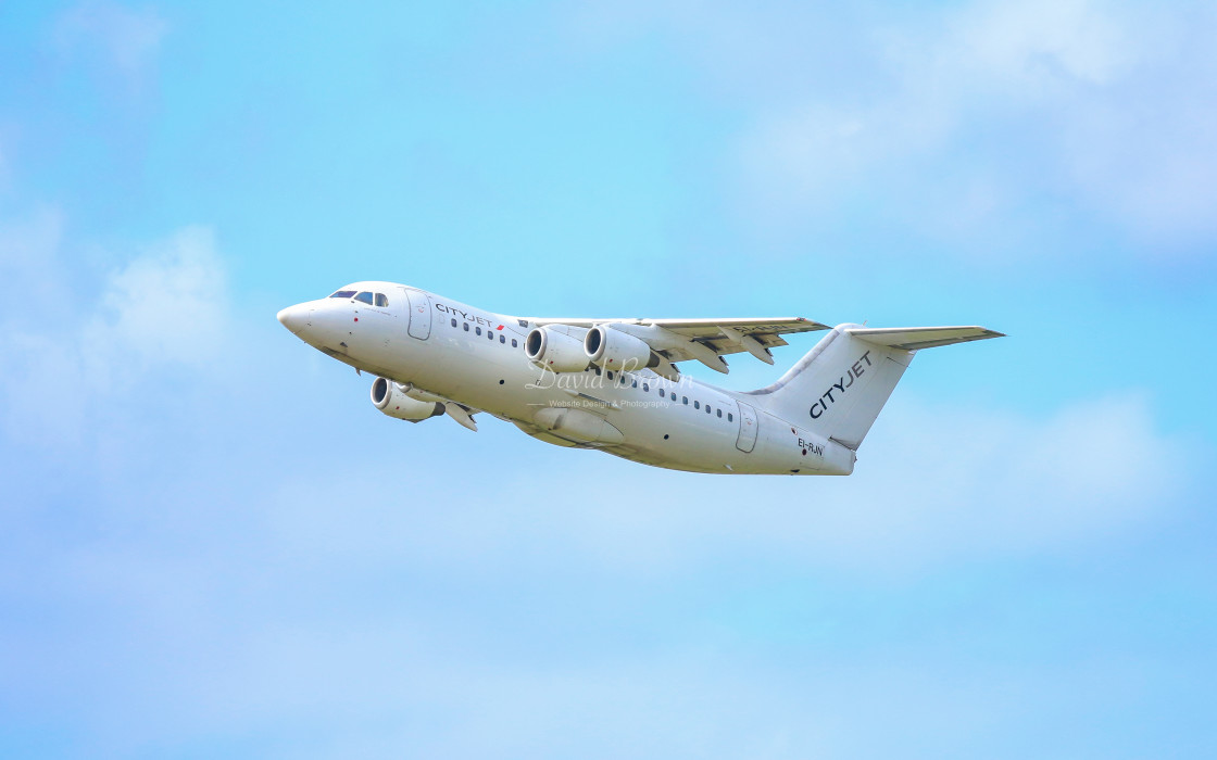 "Cityjet aeroplane" stock image