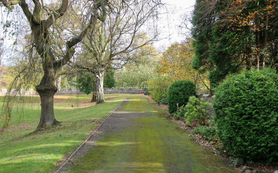 "Auckland Castle" stock image