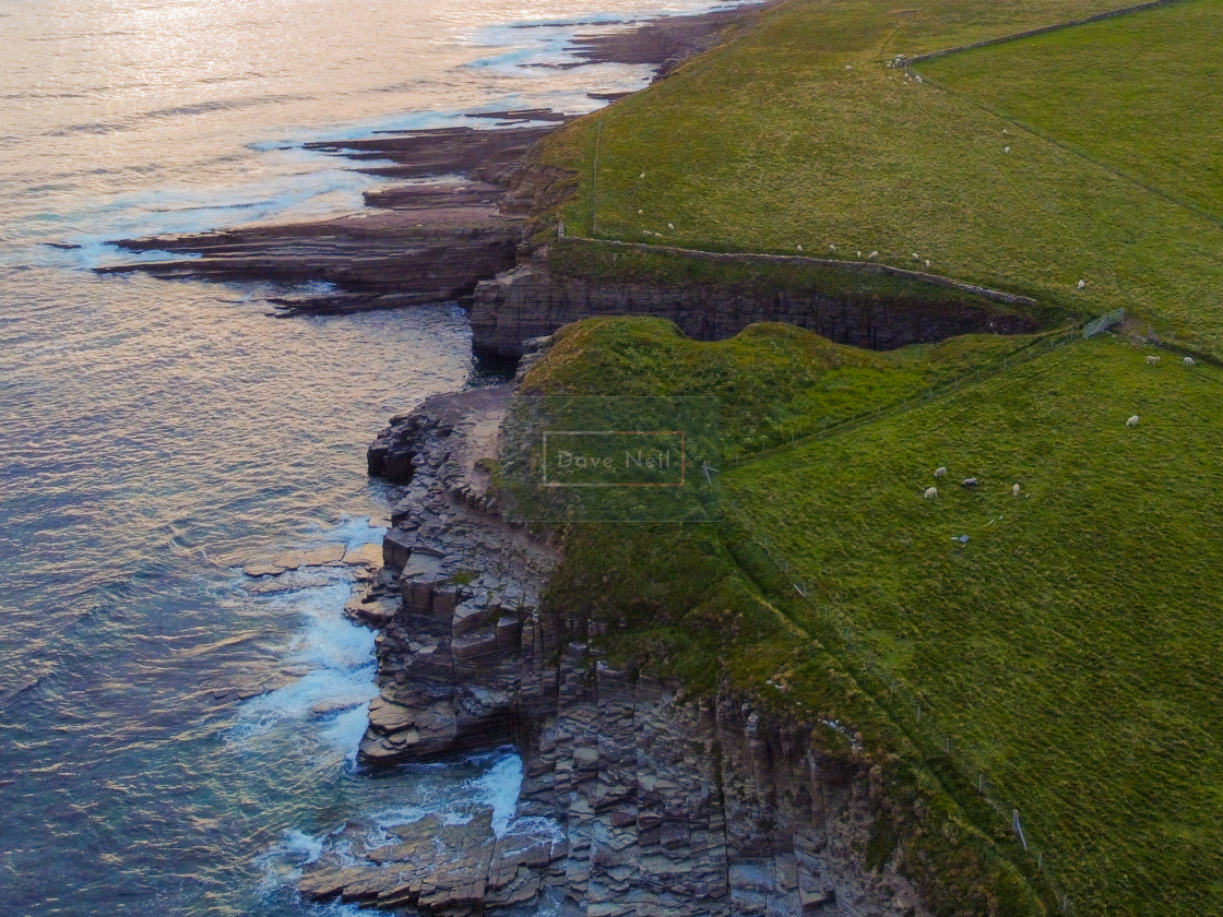 "Cut in cliff" stock image