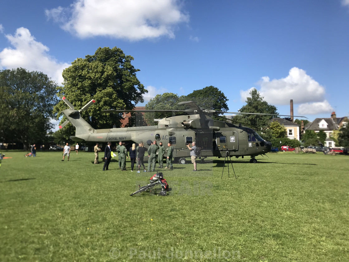 "RAF helicopter" stock image