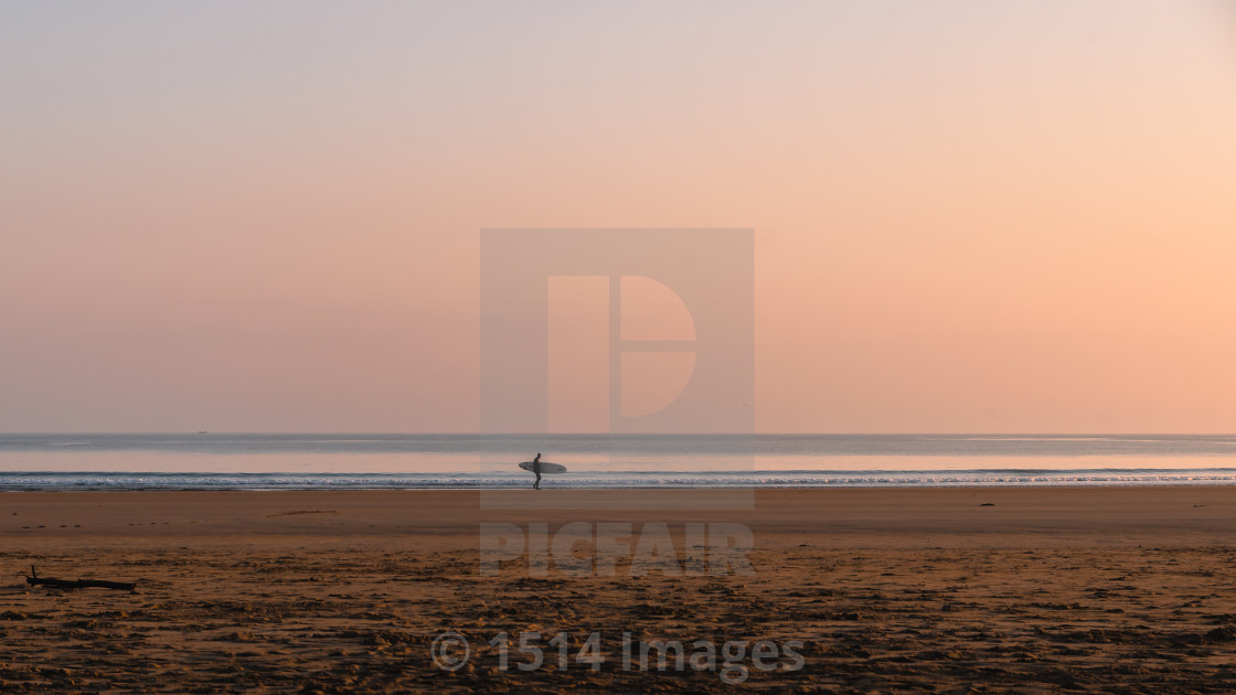 "Contemplating the Surf" by 1514 Images - $18.69 "Contemplating the Surf" stock image