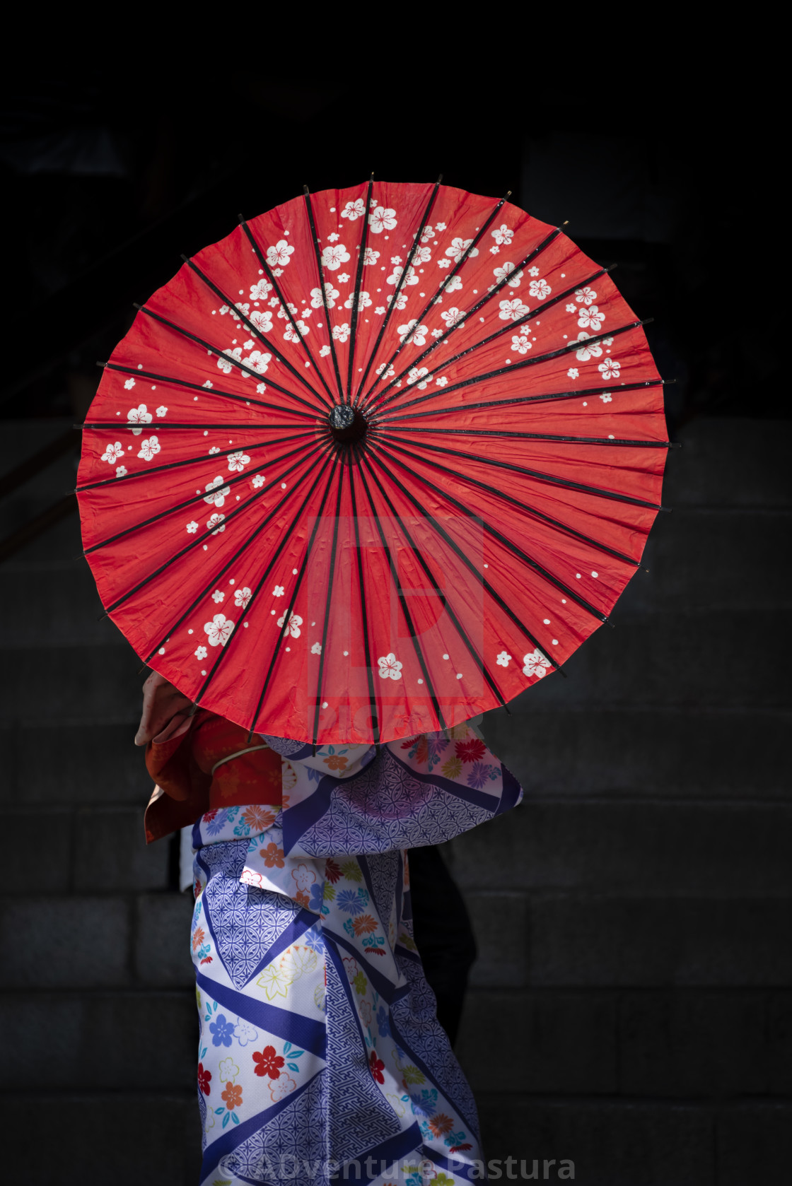 "Red umbrella" by ADventure Pastura - $385.49 "Red umbrella" stock image