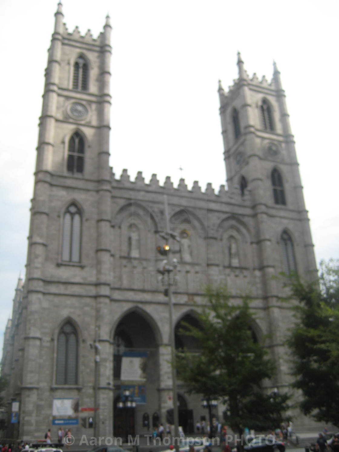 "Cathedreal of the Holy Trinity in Quebec City" stock image