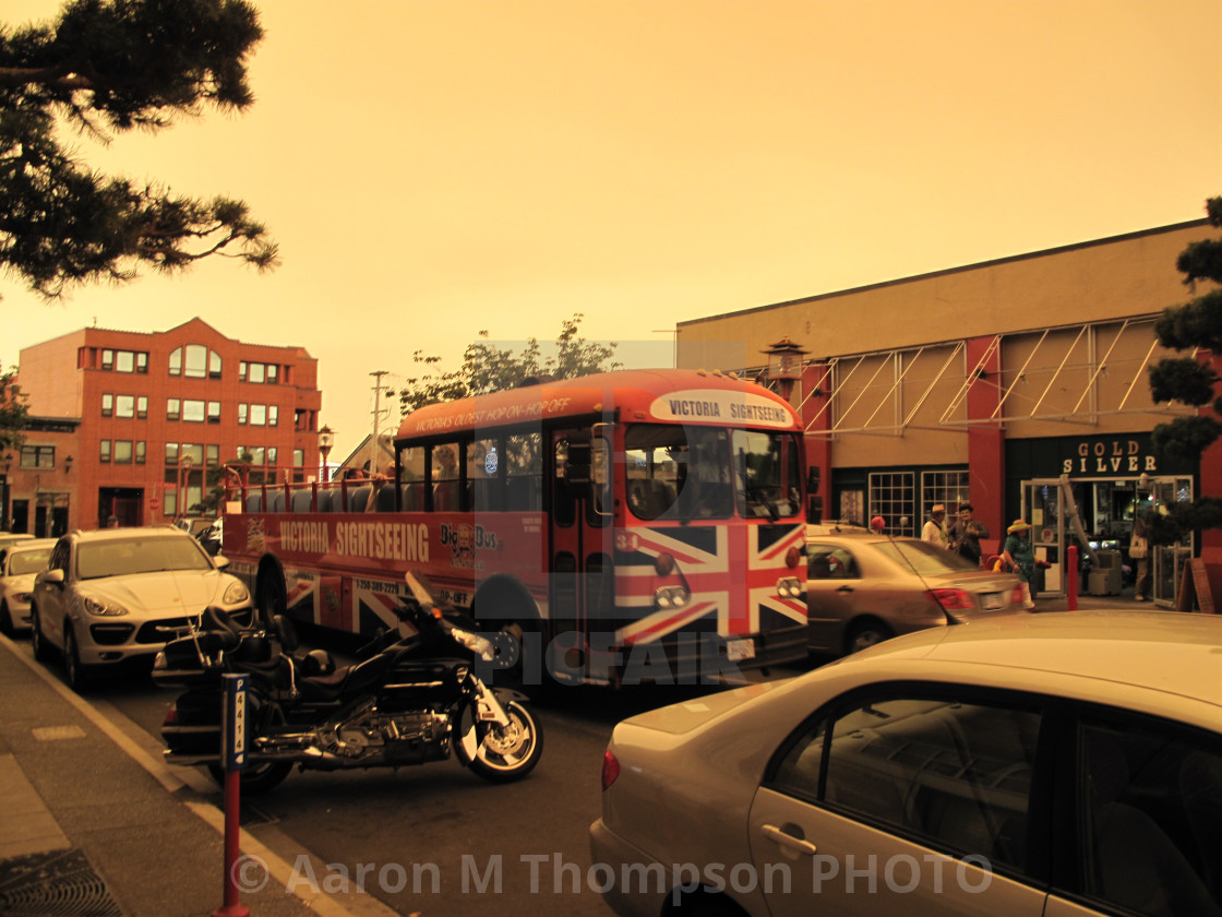 "Double Decker Bus" stock image