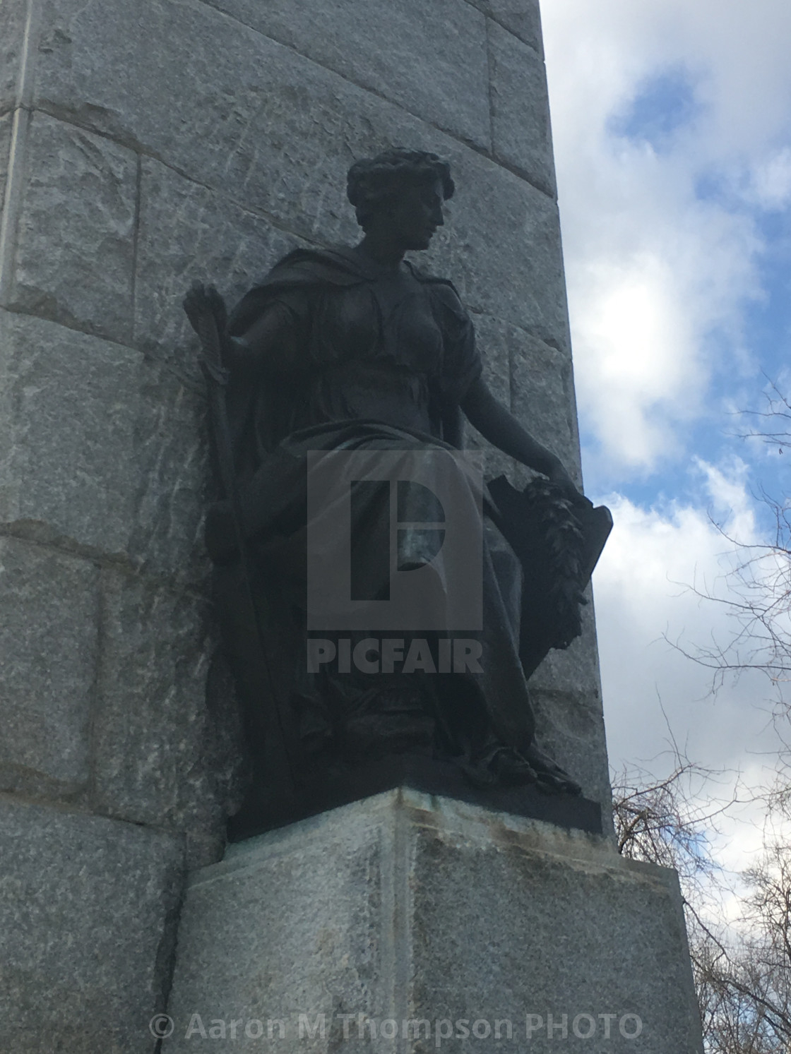 "Close up of Statue" stock image