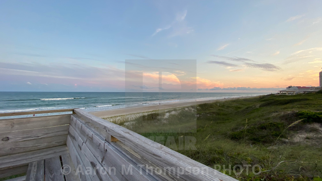 "Indian Bench sunset" stock image