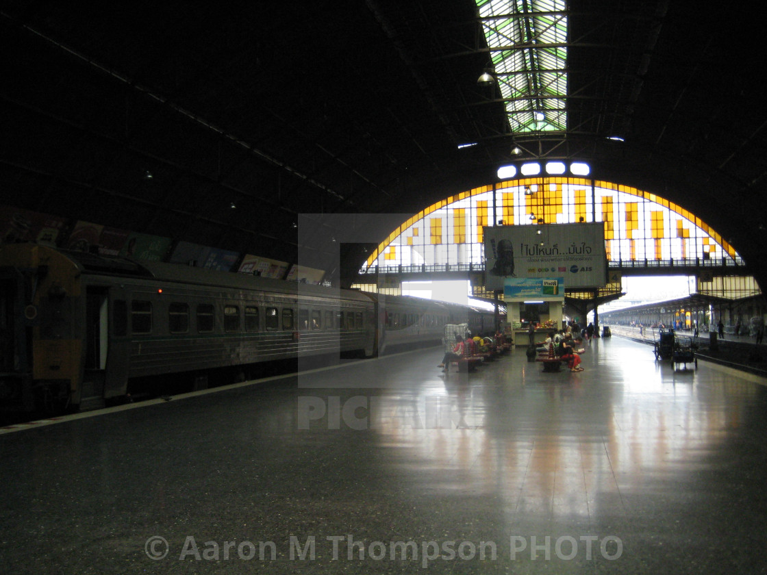 "Bangkok Train Station" stock image