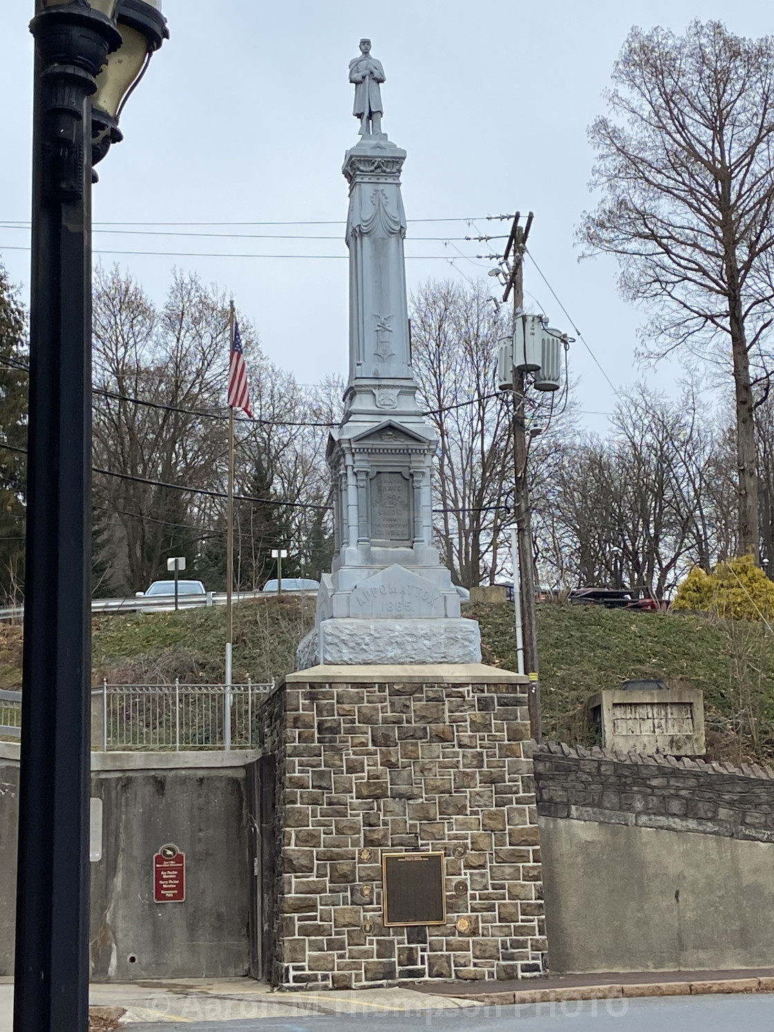 "Union Sculpture- Jim Thorpe, PA - Pocono's Pennsylvania" stock image