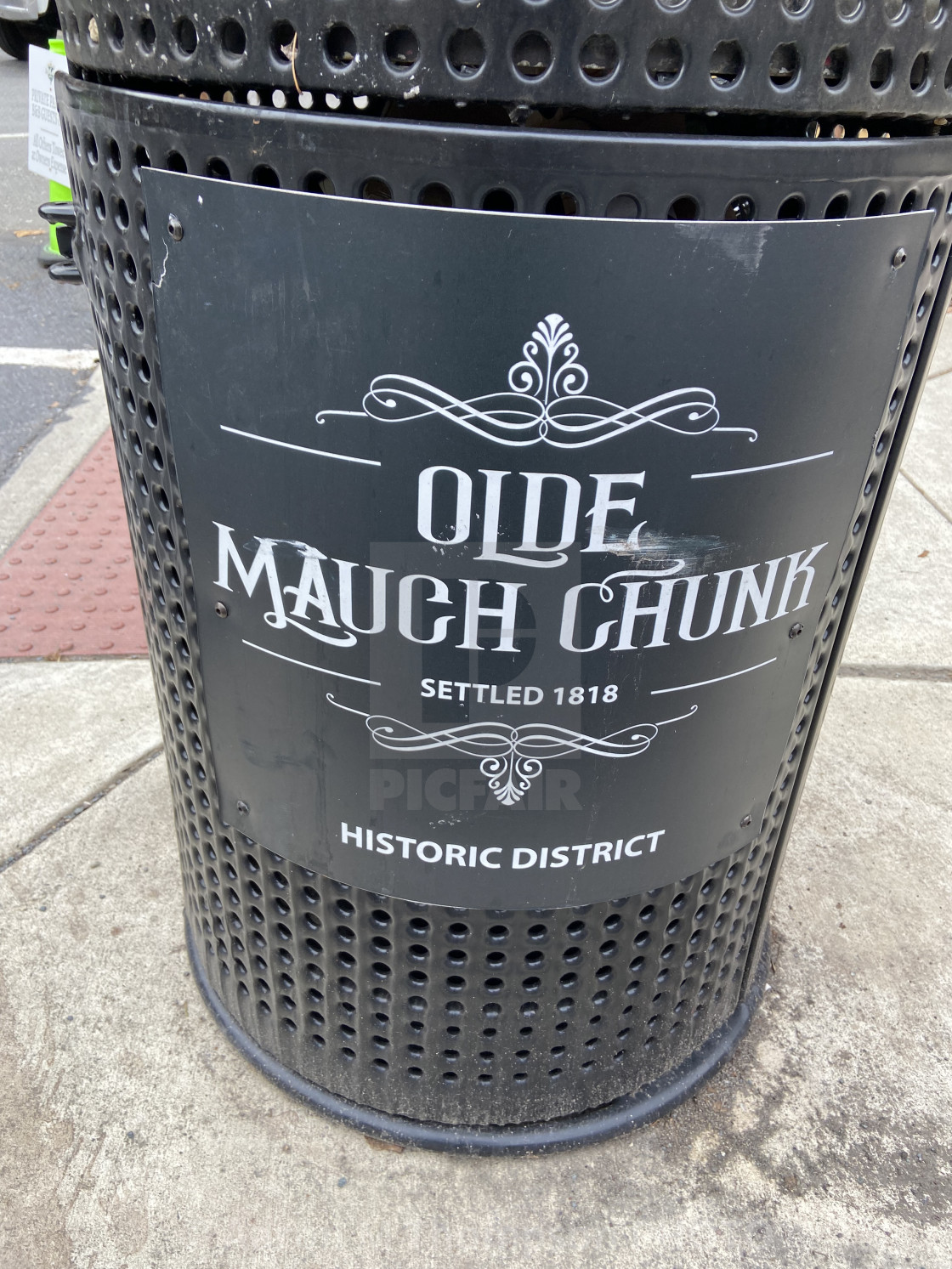 "Olde Mauch Chunk-Jim Thorpe, PA - Pocono's Pennsylvania" stock image