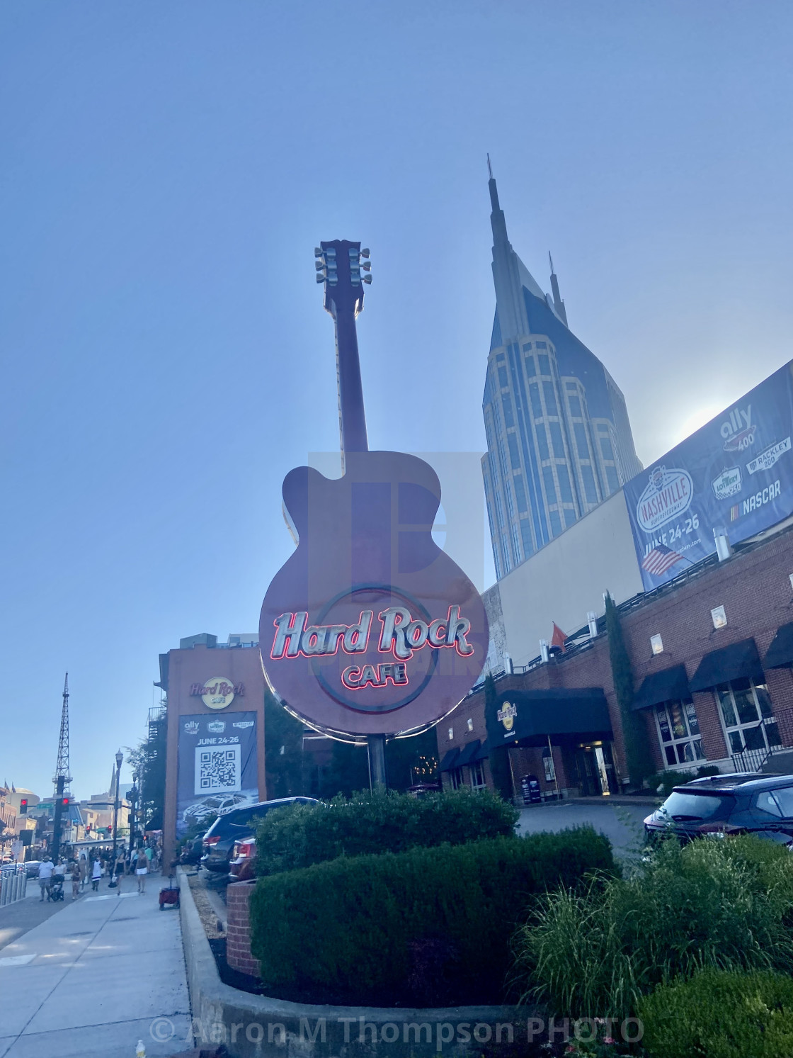 "Hard Rock Cafe- Nashville, Tennessee" stock image